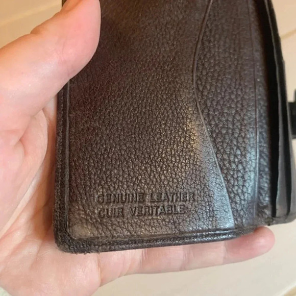 Umi Genuine Leather Small Wallet  Brown - Picture 5 of 6